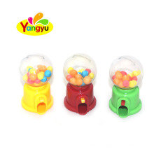 Plastic Candy Machine Filled with Fruits Round Hard Candy